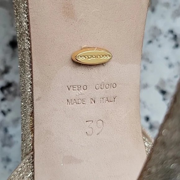 Sergio Rossi platform heels EU Sz 39 - Picture 11 of 12